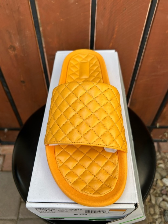 NIB APL Lusso Slides size 11 Men\'s in Mango main image 6